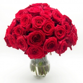 PASSIONE SENZA FINE: 50 rose rosse