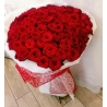 MAZZO DI 100 ROSE ROSSE 