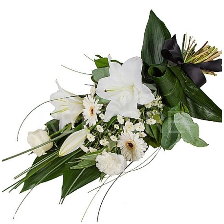 FASCIO FUNEBRE SUI TONI BIANCHI