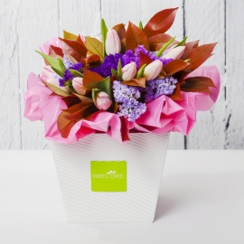 BOUQUET 30 TULIPANI ROSA