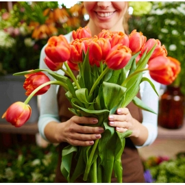 BOUQUET DI TULIPANI A SCELTA DEL FIORISTA